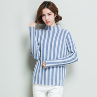 【COMEACROSS】2019新款羊毛衫女秋冬宽松针织衫套头修身保暖女式毛衣短款打底衫