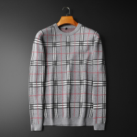 【COMEACROSS】大货秋冬款男士格子羊毛衫保暖加厚毛衣打底衫