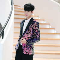 【秀衣记】2019秋季新款礼服单西外套时尚夜场西装