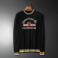 【秀衣记】毛衣男2019秋冬新款针织衫羊毛衫黑色平铺