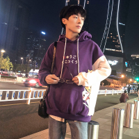 【秀衣记】港风卫衣男士长袖休闲潮流大码男女学生秋冬季新款印花外套