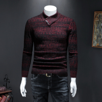 【秀衣记】主推男士羊毛衫时尚百搭针织毛衣打底