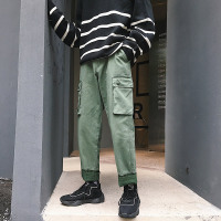 【COMEACROSS】秋装大码休闲裤工装裤男裤