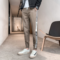 【COMEACROSS】秋冬休闲裤男弹力修身韩版潮流小脚社会小伙店主风束脚裤