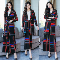 【COMEACROSS】气质时尚潮流个性套装/套裙2019年秋季优雅休闲长袖