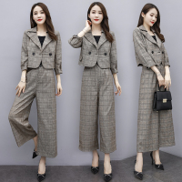 【COMEACROSS】简约时尚潮流套装/套裙舒适2019年秋季气质优雅休闲