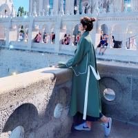 【秀衣记】怒推2色原创自制设计包边风衣