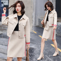 【秀衣记】套装/套裙2018年冬季潮流简约个性显瘦修身百搭优雅休闲长袖