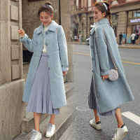 【秀衣记】毛呢外套时尚潮流舒适气质2019年秋季中长款优雅