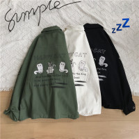 【秀衣记】714-3-S608男装平铺新款港风日系外套夹克款精品男