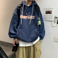 【秀衣记】兔子字母印花加绒卫衣