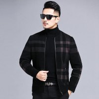 【COMEACROSS】2019秋冬男士高端商务雪尼尔夹克