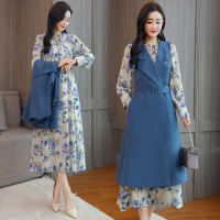 【COMEACROSS】2019年春季套装套裙韩版潮流时尚百搭休闲显瘦修身气质