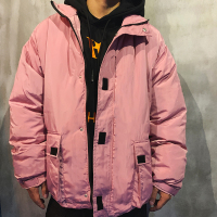 【秀衣记】品牌品质棉衣短款加厚面包服男女宽松潮流棉衣男