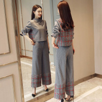 【COMEACROSS】2020年新款套装套裙清新韩版潮流简约修身显瘦气质