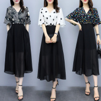 【COMEACROSS】名媛衣尚2020夏装新款时尚连衣裙