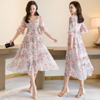 【COMEACROSS】简约时尚潮流连衣裙长袖2020年春季中长款个性优雅