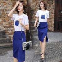 【COMEACROSS】套装/套裙2020年夏季青春流行优雅舒适简约气质个性休闲修身显瘦