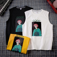 【秀衣记】2020新款青少年背心男港潮宽松版男上衣无袖大咖风