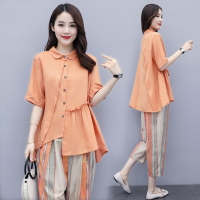 【COMEACROSS】2020个性宽松休闲洋气时尚潮流百搭减龄套装/套裙