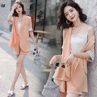 【外滩之韵】2020年夏季清新淑女浪漫个性潮流气质套装/套裙