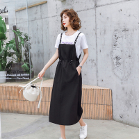 【外滩之韵】个性时尚潮流套装/套裙短袖2020年夏季中长款气质