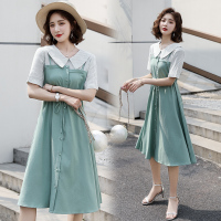 【外滩之韵】优雅时尚潮流连衣裙短袖2020年夏季宽松休闲气质