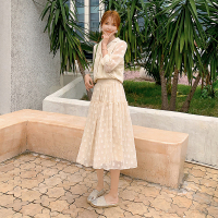 【HY&CO】2020年新款连衣裙温柔风套装夏法式初恋裙子