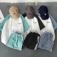 【HY&CO】夏季运动沙滩短裤套装搭配男士上衣短裤