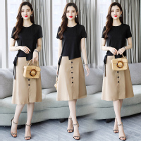 【铂瑟】2020年夏季时尚潮流优雅舒适简约个性套装/套裙