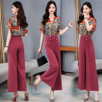 【铂瑟】时尚气质百搭宽松优雅套装/套裙通勤两件套