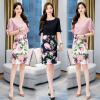 【铂瑟】潮流舒适时尚套装/套裙短袖2020年夏季中长款优雅
