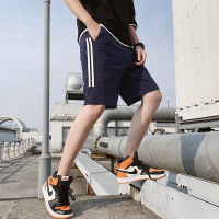 【铂瑟】2020夏季新款男士潮流二条杠休闲运动五分裤短裤