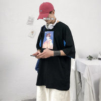 【秀衣记】20新款原创印花T恤青少年宽松短袖