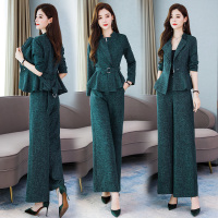 【COMEACROSS】时尚潮流舒适长袖套装/套裙2020年秋季气质优雅修身