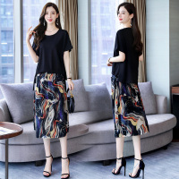 【COMEACROSS】百搭宽松优雅通勤两件套休闲时尚套装/套裙气质