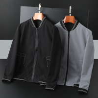 【铂瑟】秋冬季新款男士棒球衫夹克韩版潮流修身外套休闲男装