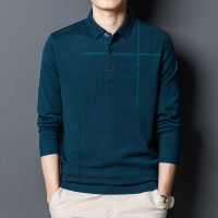 【COMEACROSS】2020秋冬新款男士翻领针织羊毛衫毛衣冬保暖