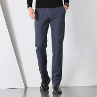【COMEACROSS】磨毛西裤男商务休闲气质直筒裤百搭20秋冬修身长裤子