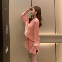 【秀衣记】初秋慵懒随意feel防晒衬衫小鱼尾裙裤廓型套装