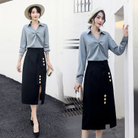 【COMEACROSS】舒适时尚潮流套装套裙长袖2020秋季优雅气质宽松