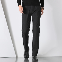 【COMEACROSS】磨毛西裤男商务休闲气质直筒裤百搭20秋冬修身长裤子DJ