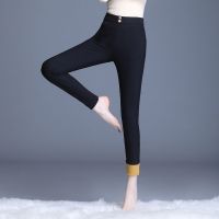 【铂瑟】黑色打底裤女外穿秋秋款弹力紧身小脚裤铅笔高腰显瘦魔术裤长裤子