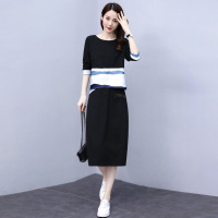 【铂瑟】套装秋季新款时尚气质优雅两件套裙