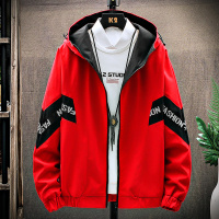 【铂瑟】20秋季连帽青秋版流行时尚男装休闲夹克男外套男9012