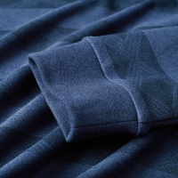 【铂瑟】秋装男士长袖T恤上衣秋衣休闲潮流条纹体恤