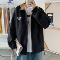 【HY&CO】秋季新款港潮宽松大码两面穿夹克男棒球服外套