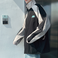 【HY&CO】2020装新款男撞色休闲宽松夹克外套