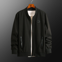 【HY&CO】秋冬新款大码男夹克高端商务棒球领夹克外套适合贴