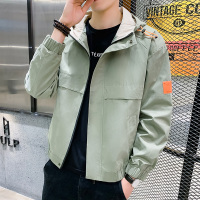 【秀衣记】秋季棒球领拉链外套修身休闲青年夹克